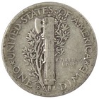 1937 D Mercury Dime Ag About Good 90  Silver 10c Us Coin Collectible