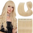 Real Human Hair Clip In Extensions One Pieces Full Head Thick Bundle Naturalhair