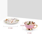 Bone China Cup And Saucer Butterfly
