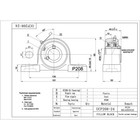  10  Ucp208-24 Solid Base Pillow Block Bearing 1-1 2  Bore Self Aligning