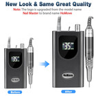 Professional Nail Drill Machine   35000rpm Portable Nail Drills  Rechargeable Ef