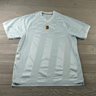 Nike Court Breathe Slam Shirt Men   s Large Tennis Top Performance Blue Ck9799-449