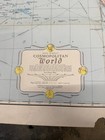 Vintage 1970 s Rand Mcnally Cosmopolitan World Map 34  X 51 
