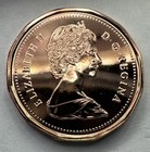 1985 Canadian Penny Proof-like 1cent Coin Uncirculated Directly From Set Blunt 5