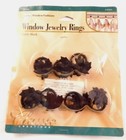 Springs Window Jewelry Rings Black Iron Leaf Clips Hardware Curtain 2 Packs Of 7