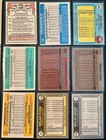 Early 1980s Nolan Ryan Card Lot X9 Astros 1981 Topps Donruss Fleer 1984 Donruss