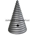 New Auger Drive Log Splitter Cone   Bit - Skid Steer Loader Wood Screw 2  Hex