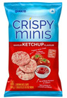 Quaker Crispy Minis Ketchup Flavor Brown Rice Chips  100g  2 Pack 