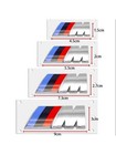 M Performance Sport Badge 3d Emblem Replacement Sticker Logo Trunk   Fender