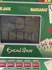 Vintage Excalibur Electronics 7 In 1 Ultimate Casino Tabletop Game Works