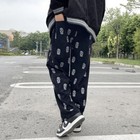 Drawstring Casual Corduroy Men Pants Hip Hop Straight Sweatpants Male Loose