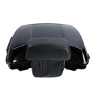 5 5  Vivid Black Trunk Luggage W  Black Latches   Backrest Pad For Touring 2014 