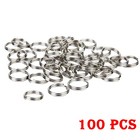 100pcs Key Rings Bulk Split Ring For Keychain Key And Art Crafts Diy Accessories