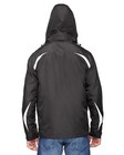 North End Men s Impact Active Life Color-block Jacket  Black  Xl  style 88644
