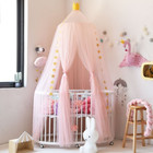 Summer Kid Bedding Mosquito Net Romantic Baby  Round Bed Mosquito Net Bed Cover