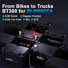 Topdiag Bt300 12v 24v Car Battery Load Tester Truck Battery Analyzer 20-2000 Cca