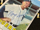 1969 Topps Mayo  catfish  Smith Vintage Autograph  40 World Series Tigers