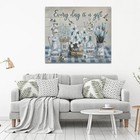 Farmhouse Flower Bathroom Decor Wall Art Rustic Flower Every Day Is A Gift Fl   