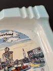 Rare Vintage 1955 Disneyland Opening Large Tomorrowland Ashtray Eleanore Welborn