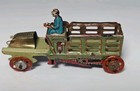 German Meier Penny Toy Tin Truck With Driver Embossed Under Germany