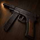 3d Printed Cz-75 Automatic Smg-pistol Prop Replica Cosplay Non-functional 1 1