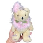 Vintage Miniature 8     Jointed Teddy Bear Doll Collectible