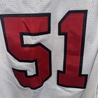 Karon Riley Atlanta Falcons 2002 Game Worn Used Jersey  51 Size 48 Nfl Authentic