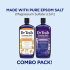Dr Teal s Foaming Bath With Pure Epsom Salt  Vitamin C   Sleep Blend  34 Fl Oz  