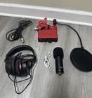 Focusrite Scarlett Solo Studio 4th Gen Audio Recording Interface W Mic   Head   