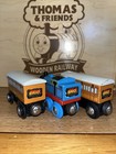 Brio   Thomas Friends Train Wooden Railway Htf   1996 97 Annie Clarabel Thomas  