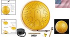 Steel Tongue Drum With 15 Melodic Tones - Ideal For Mindfulness And Relaxation
