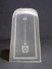 Antique Art Nouveau Pendant Frosted Glass Lamp Shade