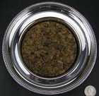 Vintage Towle Silver Plated Beaded Wine   Champagne Bottle Coaster W  Cork Liner