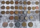 Lot Of 37 Miscellaneous Antique   Vintage Tokens  Transit  Trade - See Pictures
