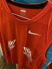 Without Tags Nike Tennis Sleeveless Shirt - Rafa Us Open Size Xxl Red white