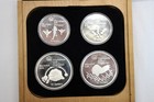 1976 Olympics 4pc Silver Canadian Coin Proof Set Series Iv W  Box   Coa Canada