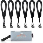 6 Rooftop Cargo Tie Down Hook Straps For Strapping Down Any Car Top Luggage