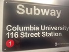 Nyc Subway Sign Columbia University   116 St  Subway   Mta Officially Licensed 