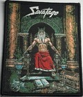 Savatage Hall Of The Mountain King Black Border Woven Patch