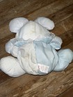 Vintage 1988 Fisher Price Puffalump Baby Pastel Blue Bear Mouse Rattle Plush