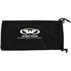 12 Black Micro Fiber Sunglasses Sunglass Carrying Pouch Case Bag Storage Sleeve