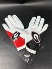 Uga Georgia Bulldogs Game Issued Nike Vapor Knit 4 0 Ncaa Football Gloves Large