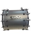 Herch 22x22  Tambora Negra Para Banda