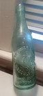 Antique Otto Huber Brewery Blob Top Beer Bottle With Anchor - Brooklyn Ny