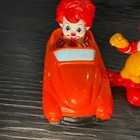Mcdonalds Ronald Mcdonald Happy Meal Toy Lot Pull Back Car And Figure 2010 2011