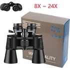 Zoom Binoculars Outdoor Travel Compact Telescope Hunting Day night Sightseeing