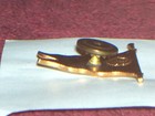 Orig  Rare 30 s Era Panama Railroad Steam Ship Line Cap  Hat Badge W  Screw Back