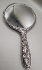 Godinger Silver Art Co Vintage Silver-plated Baroque Hand Mirror