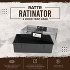 Rugged Ranch Rattr Ratinator Live Rat Multi-catch Animal Metal 2 Door Trap Cage