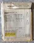 Vtg Mccalls Pattern 2927 Womens M Hooded Cape Poncho Simple 2-pc Uncut